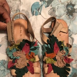 Zara girls sandals